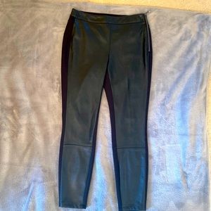 WHITE HOUSE BLACK MARKET FAUX LEATHER LEGGING